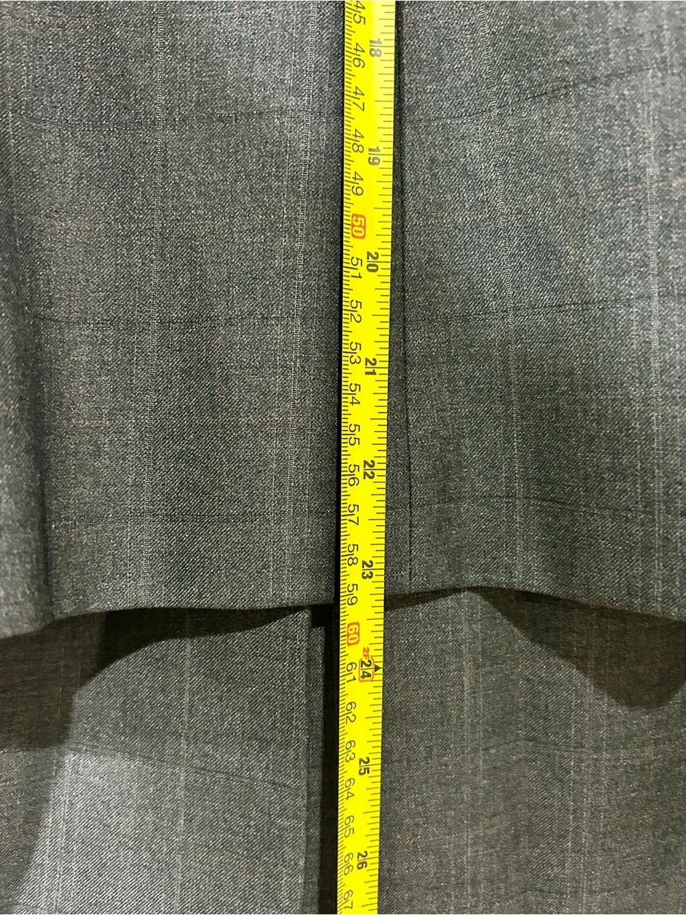 Calvin Klein Gray Plaid Women's Blazer - Picture 4 of 14